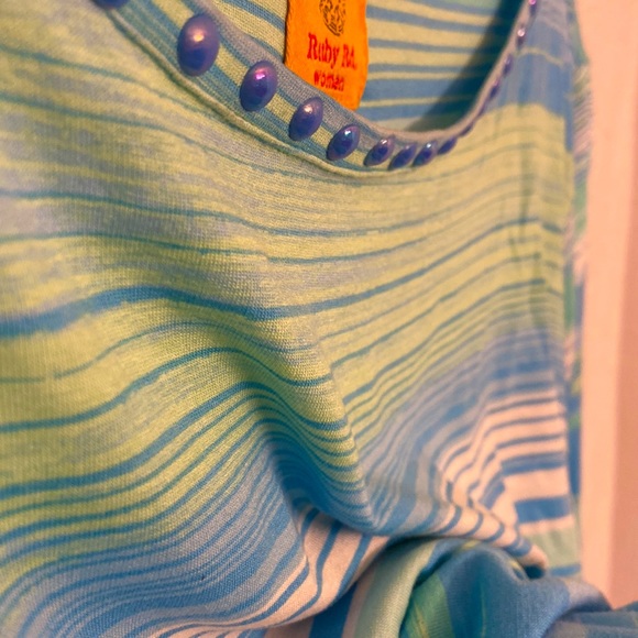 EUC Ruby Rd. 3/4 Long Sleeve Knit Top, size US 2x - Picture 7 of 7